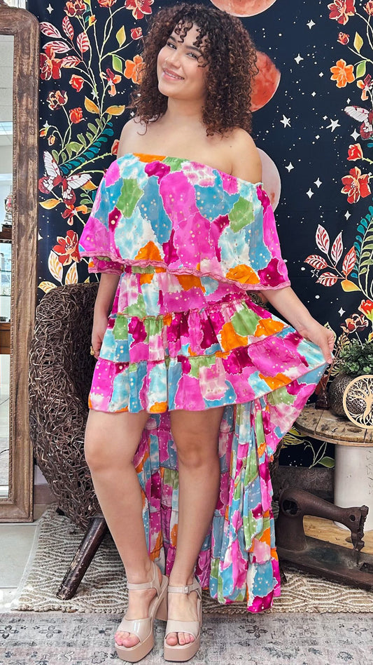 Mar High-Low Skirt