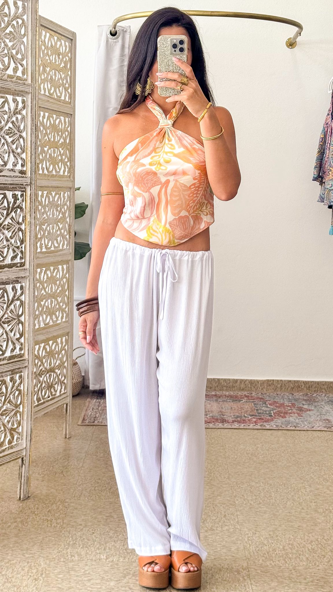Mora Pant-White