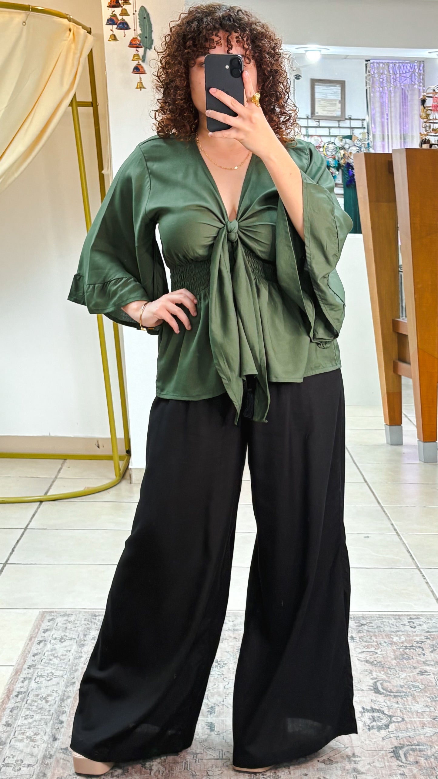 Nomad Top-Olive