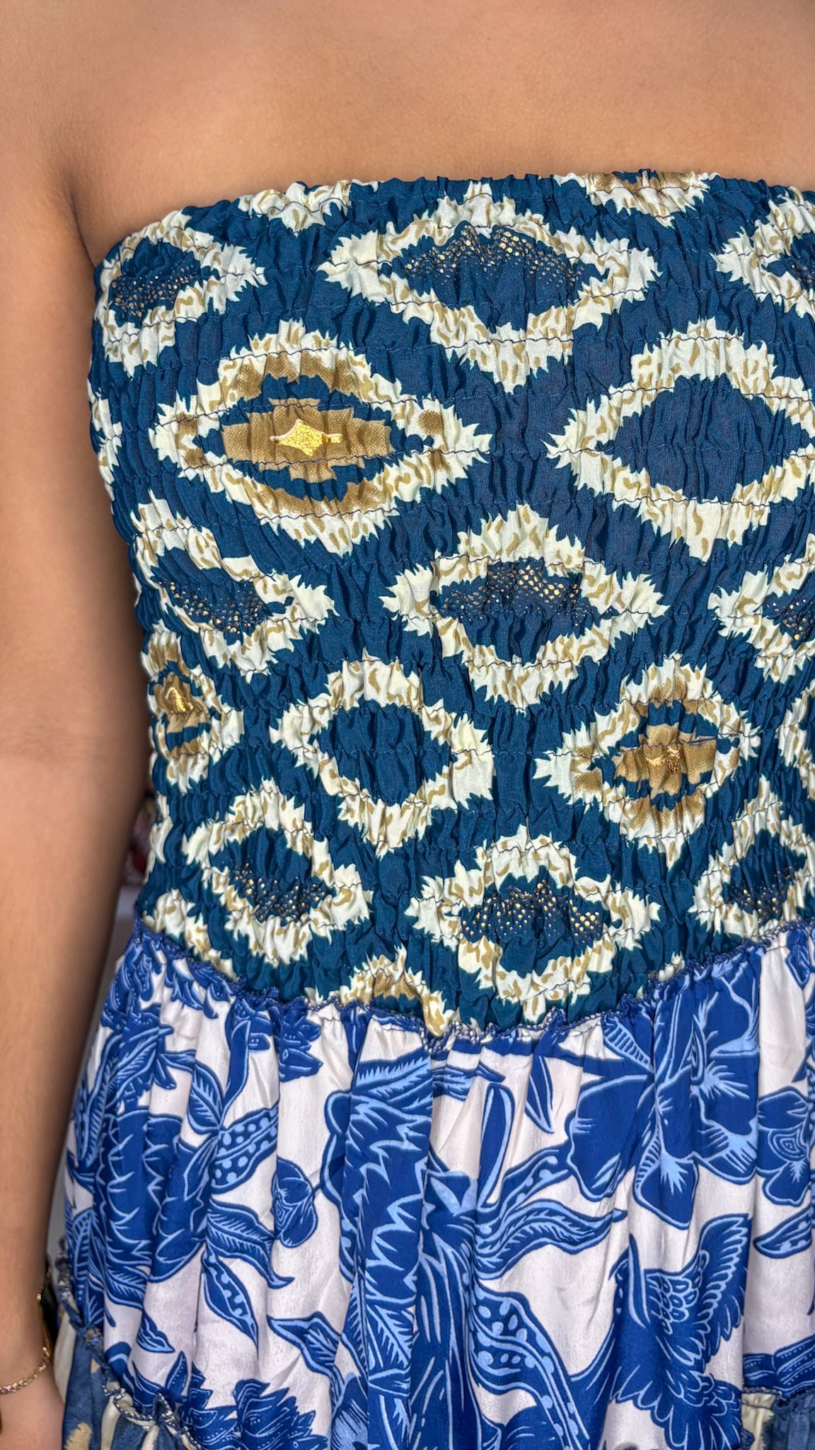 Akila Patchwork Dress