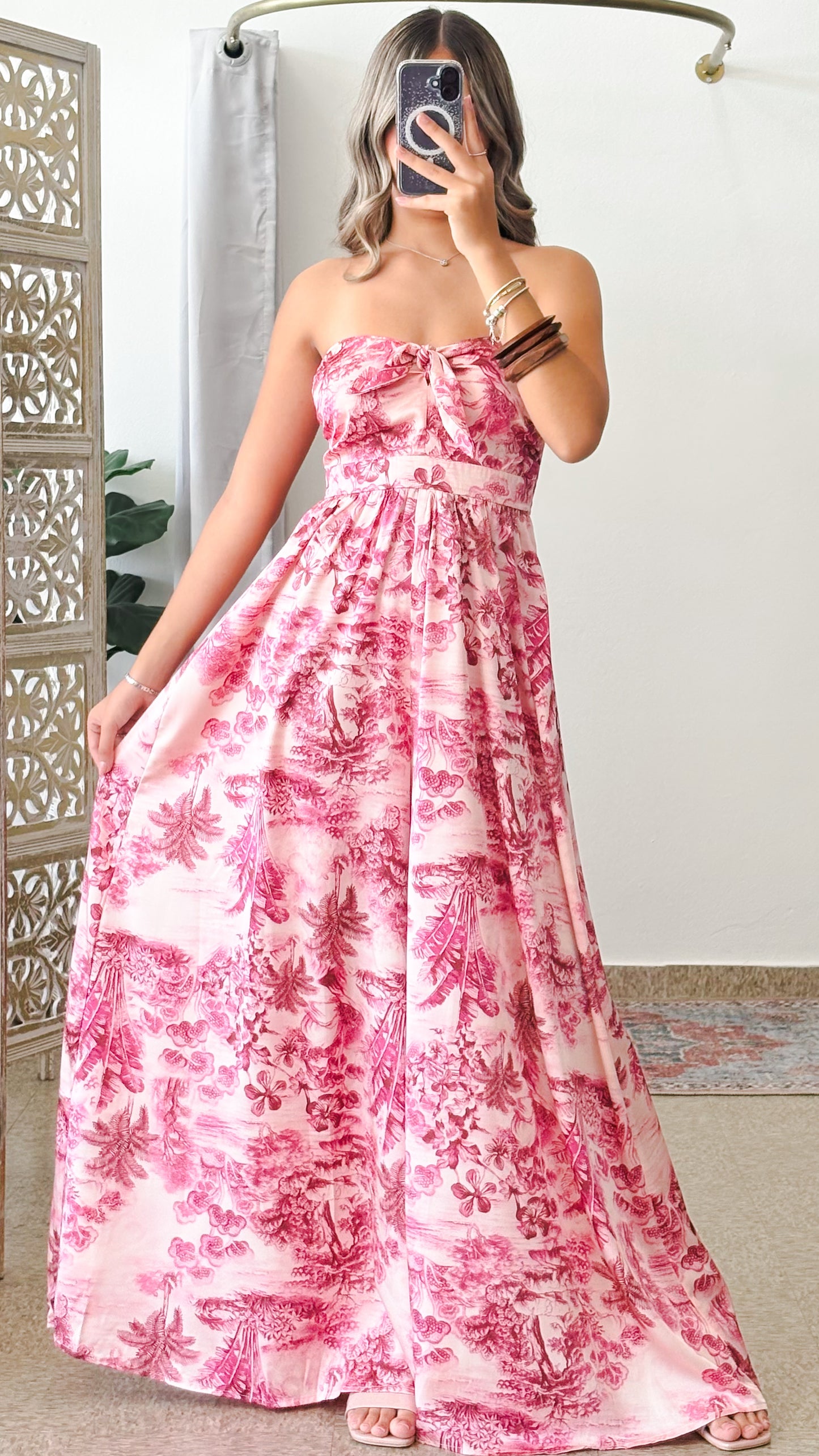 Francia Jumpsuit-Pink