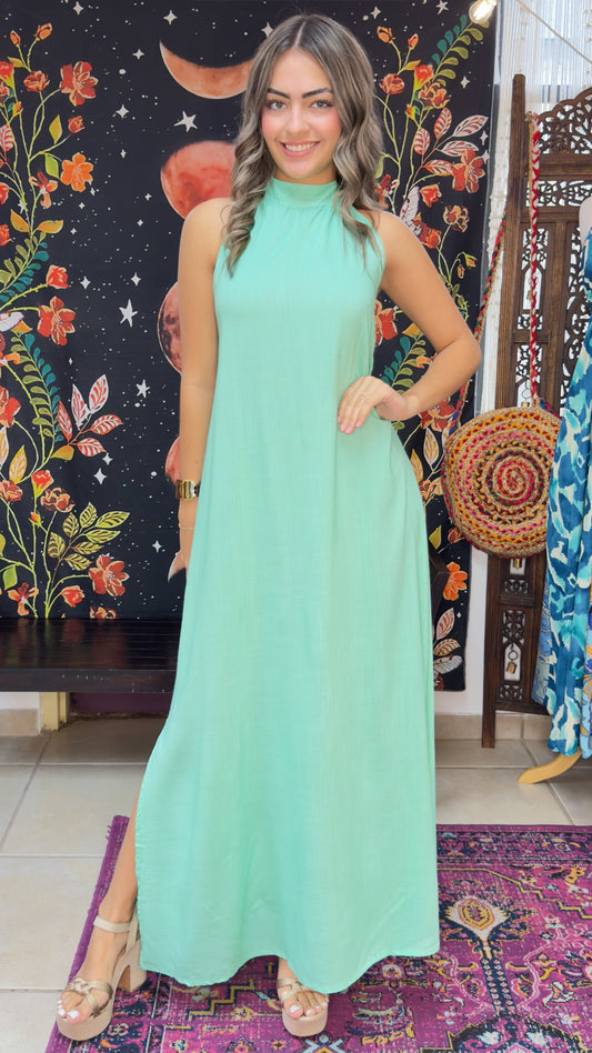 Nina Maxi Dress-Mint