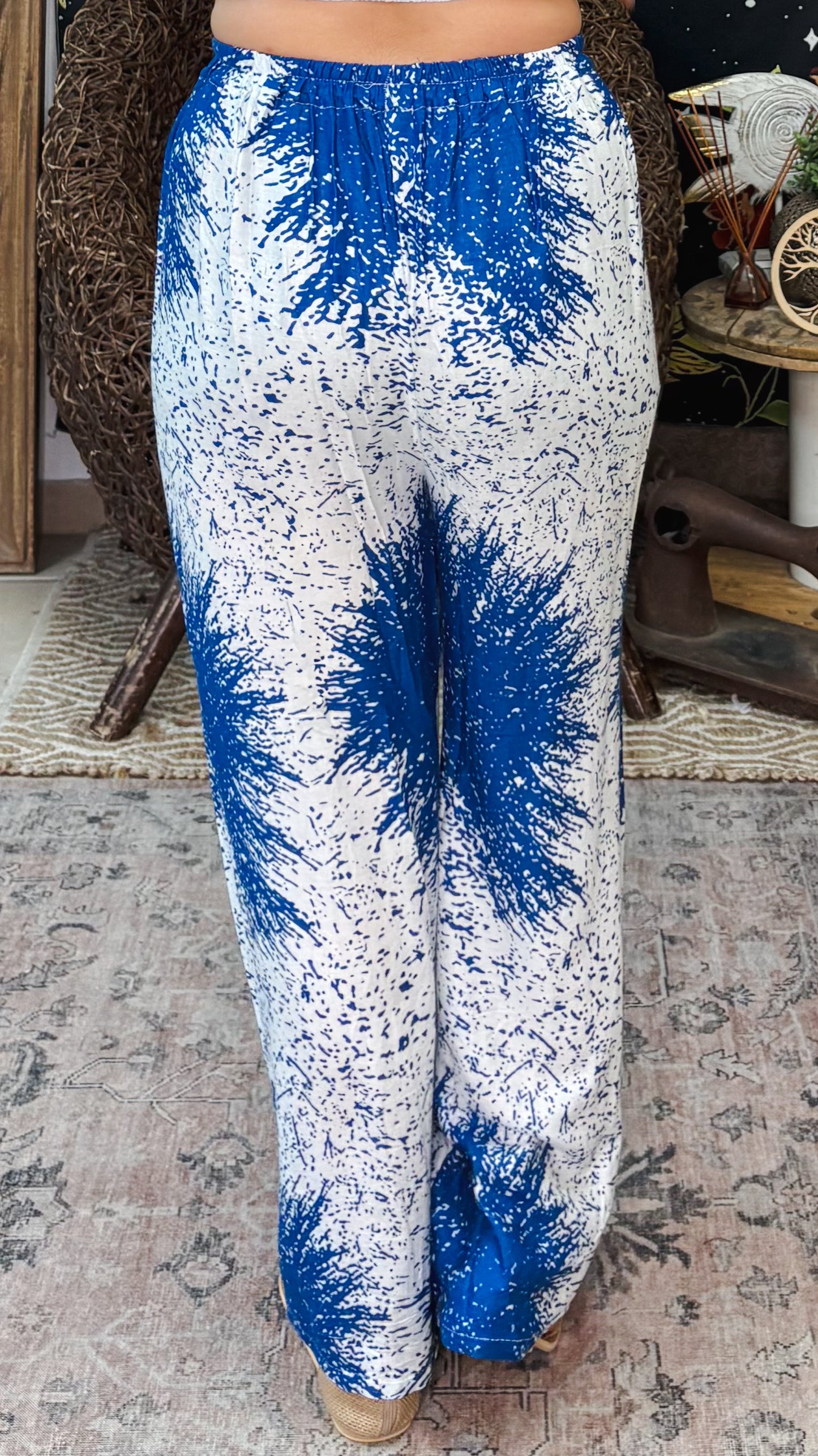 Coastal Pant-Blue
