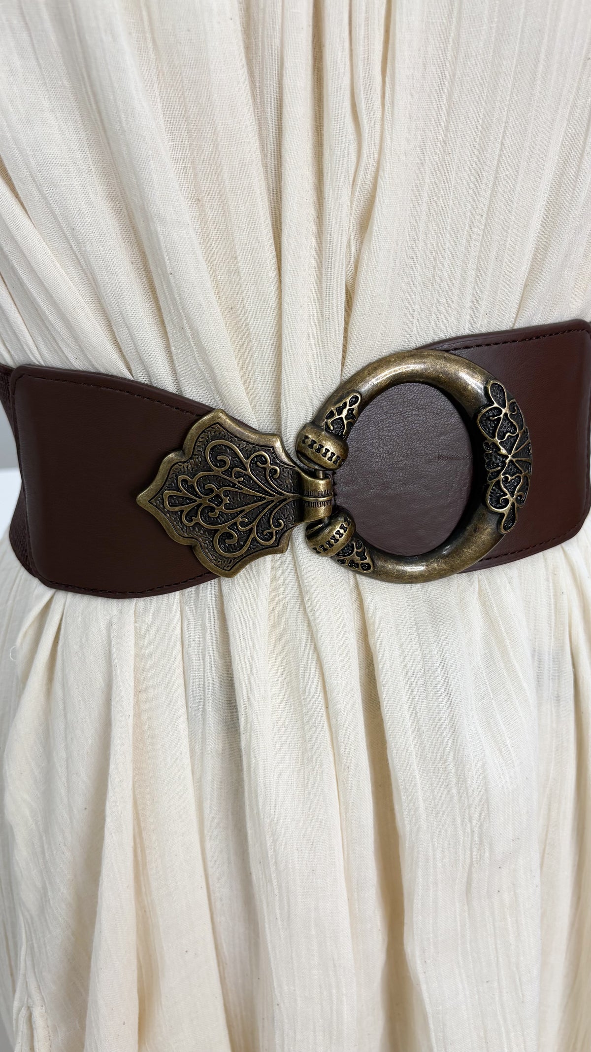 Cambodia Belt - Dark Brown