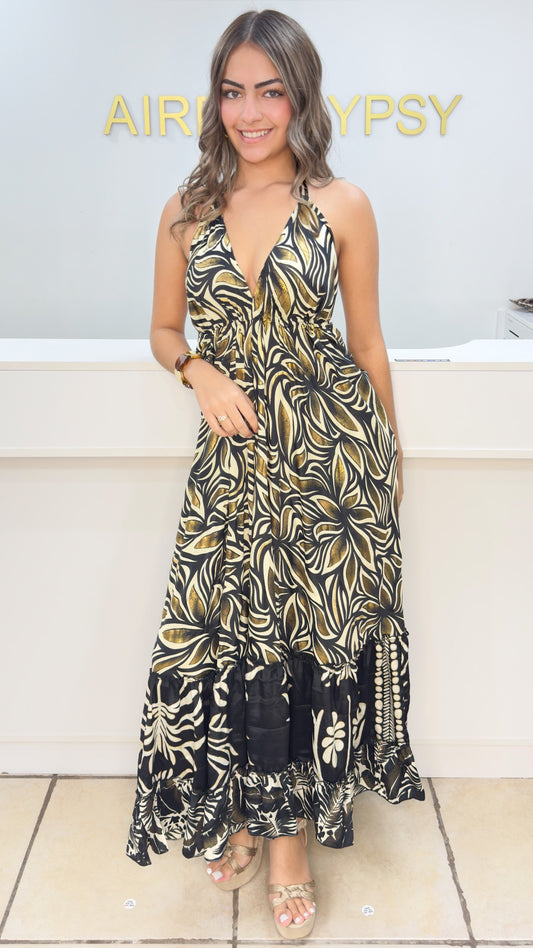 Bohemian Patchwork Dress