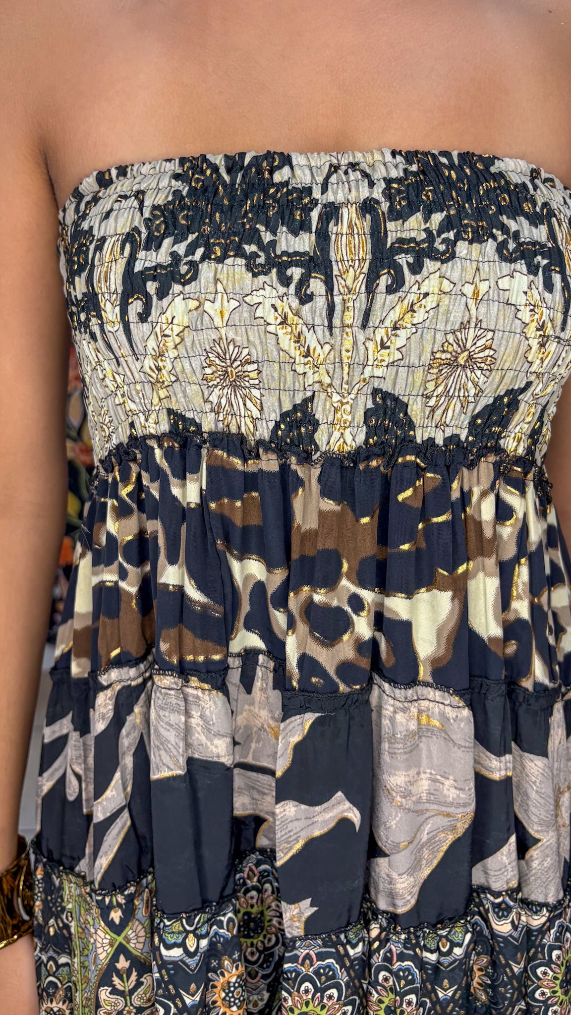 Zoe Patchwork Dress/Skirt