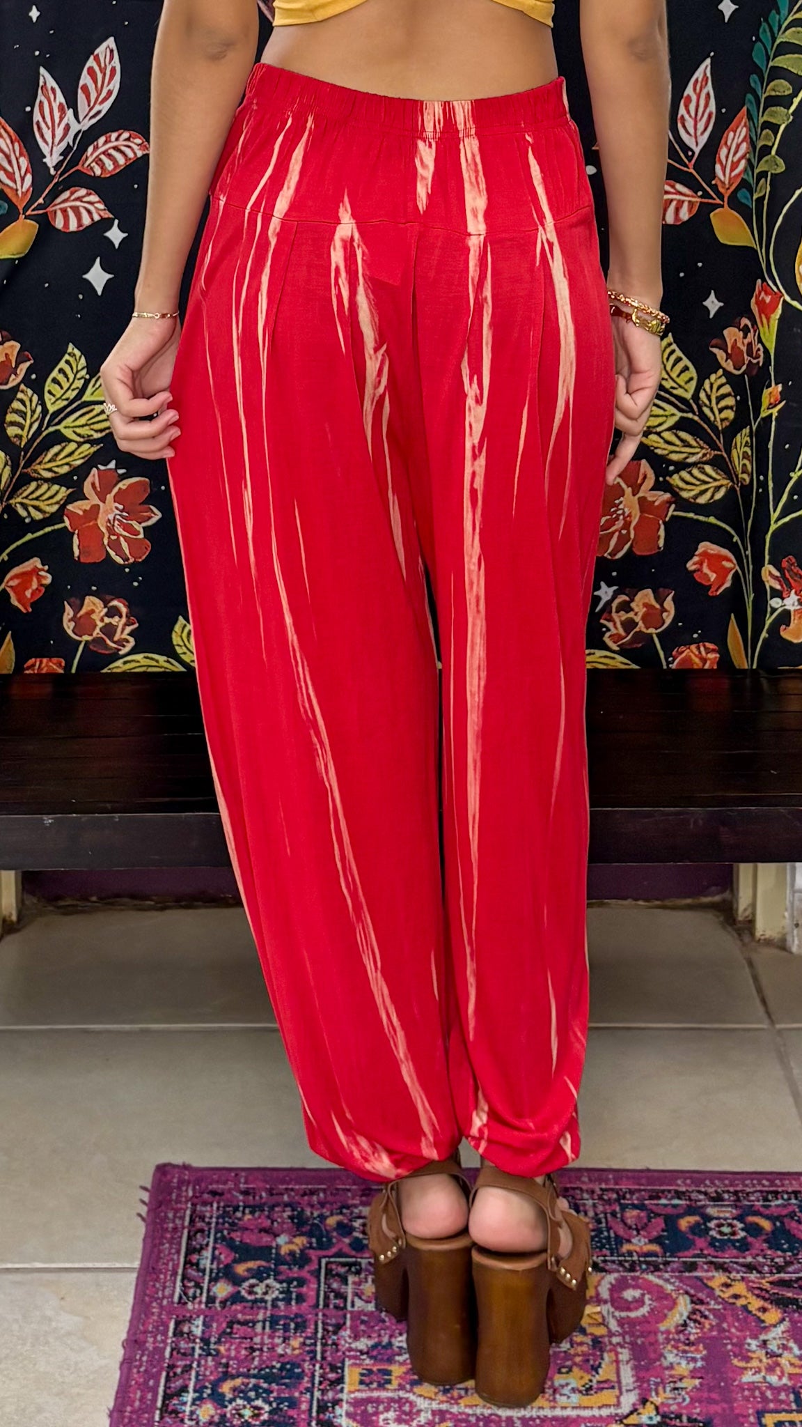 Yara Pant-Red