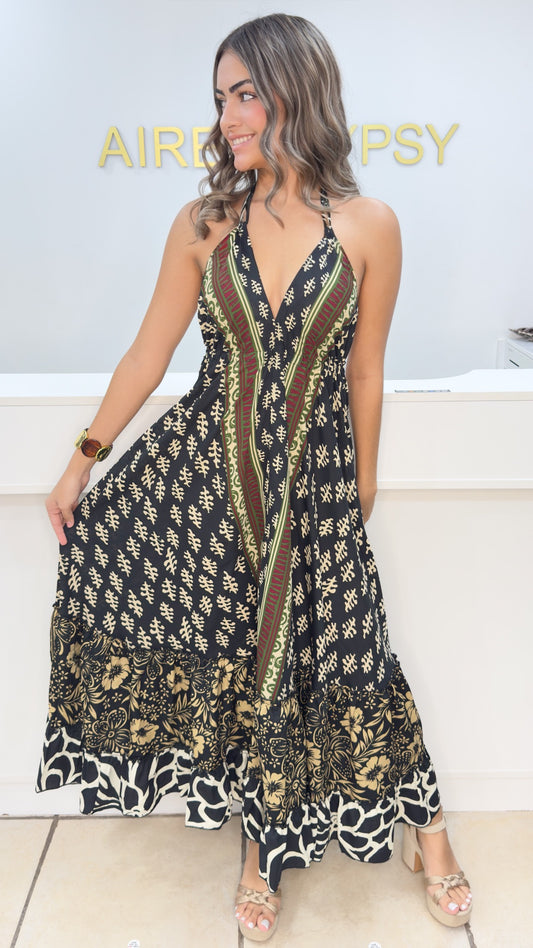 Bohemian Patchwork Dress