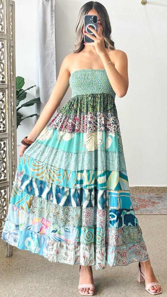 Zoe Patchwork Dress/Skirt