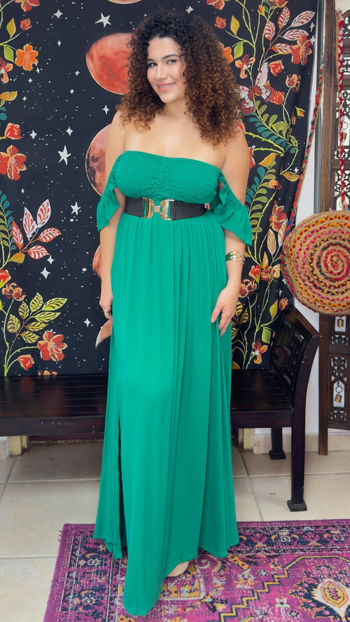 Lyanna Dress-Green