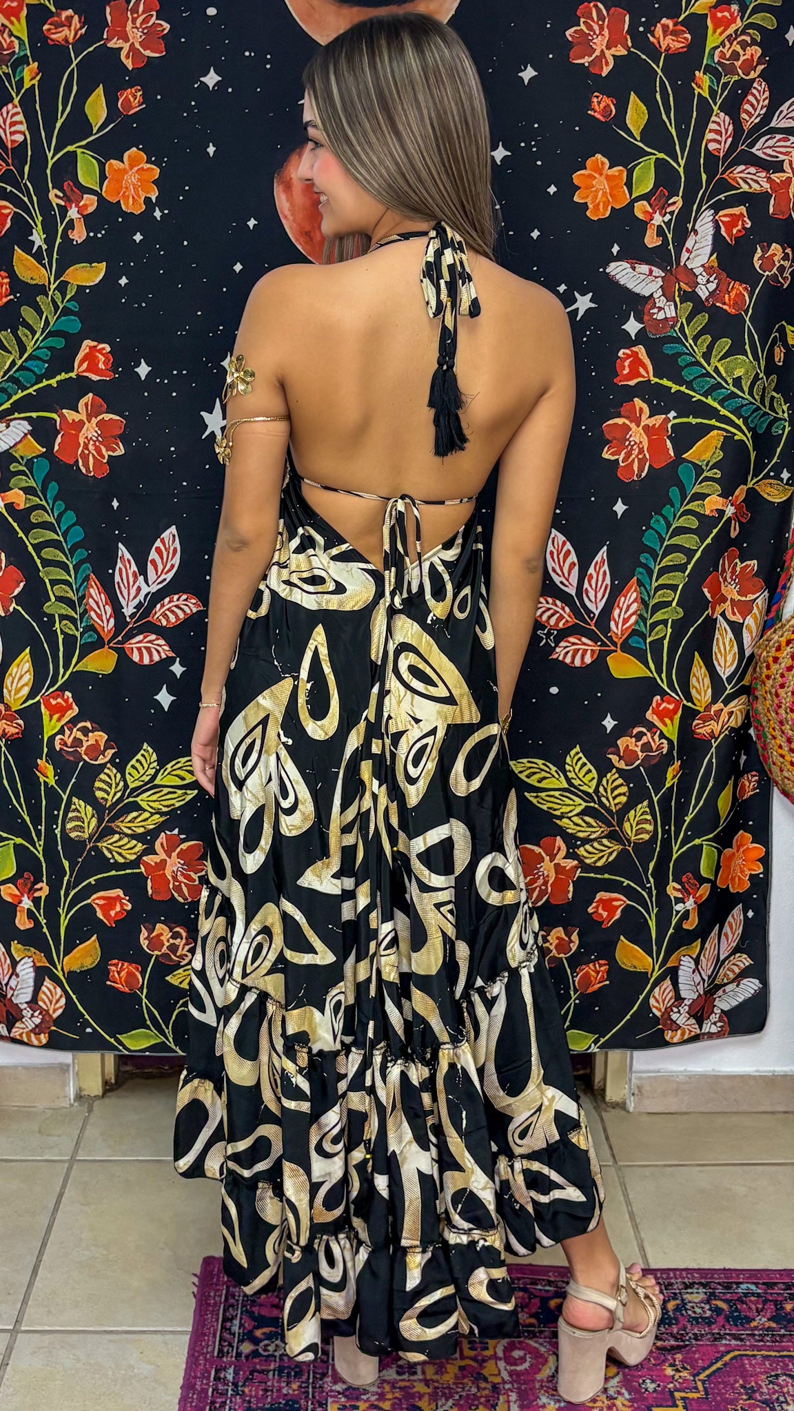 Bohemian High-Low Dress