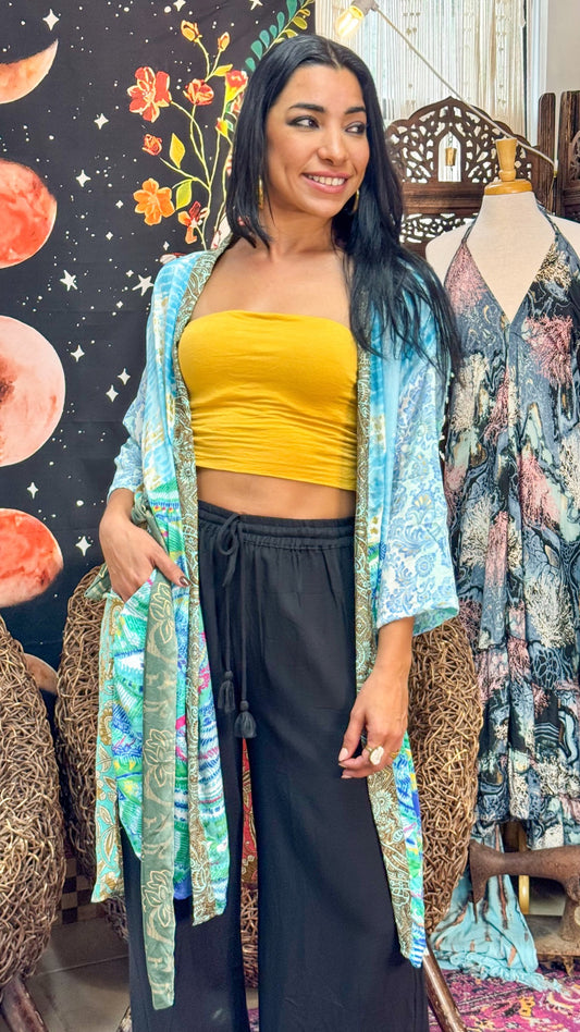 Boho Midi Kimono