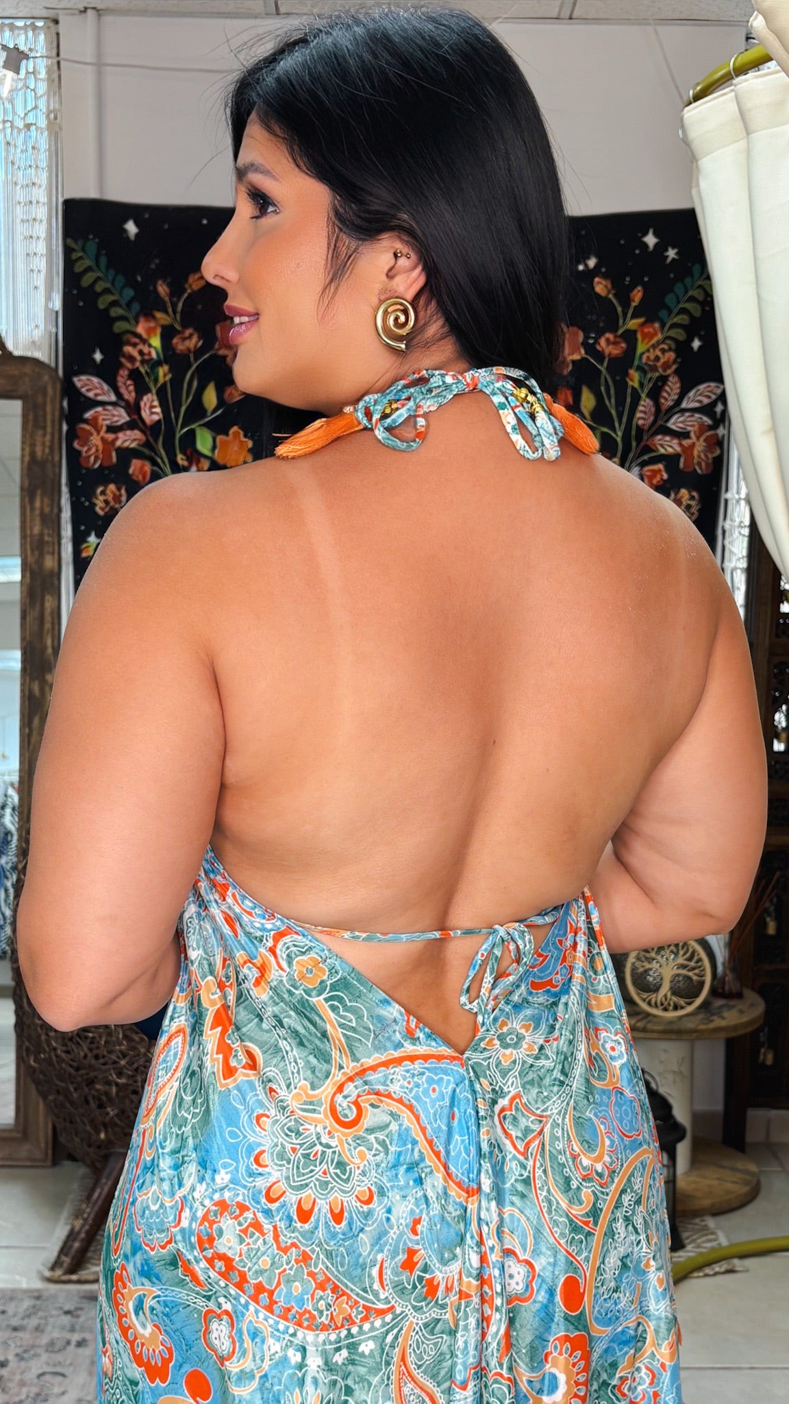 Boheme Whisper Jumpsuit-ocean