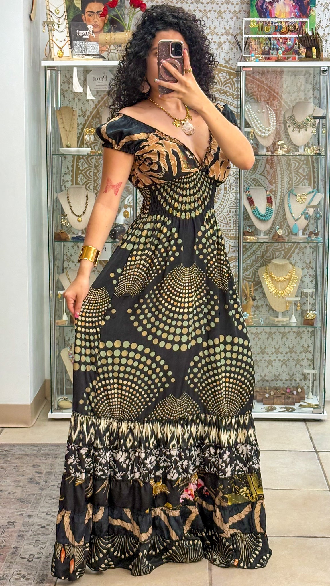 Peasant Patchwork Dress
