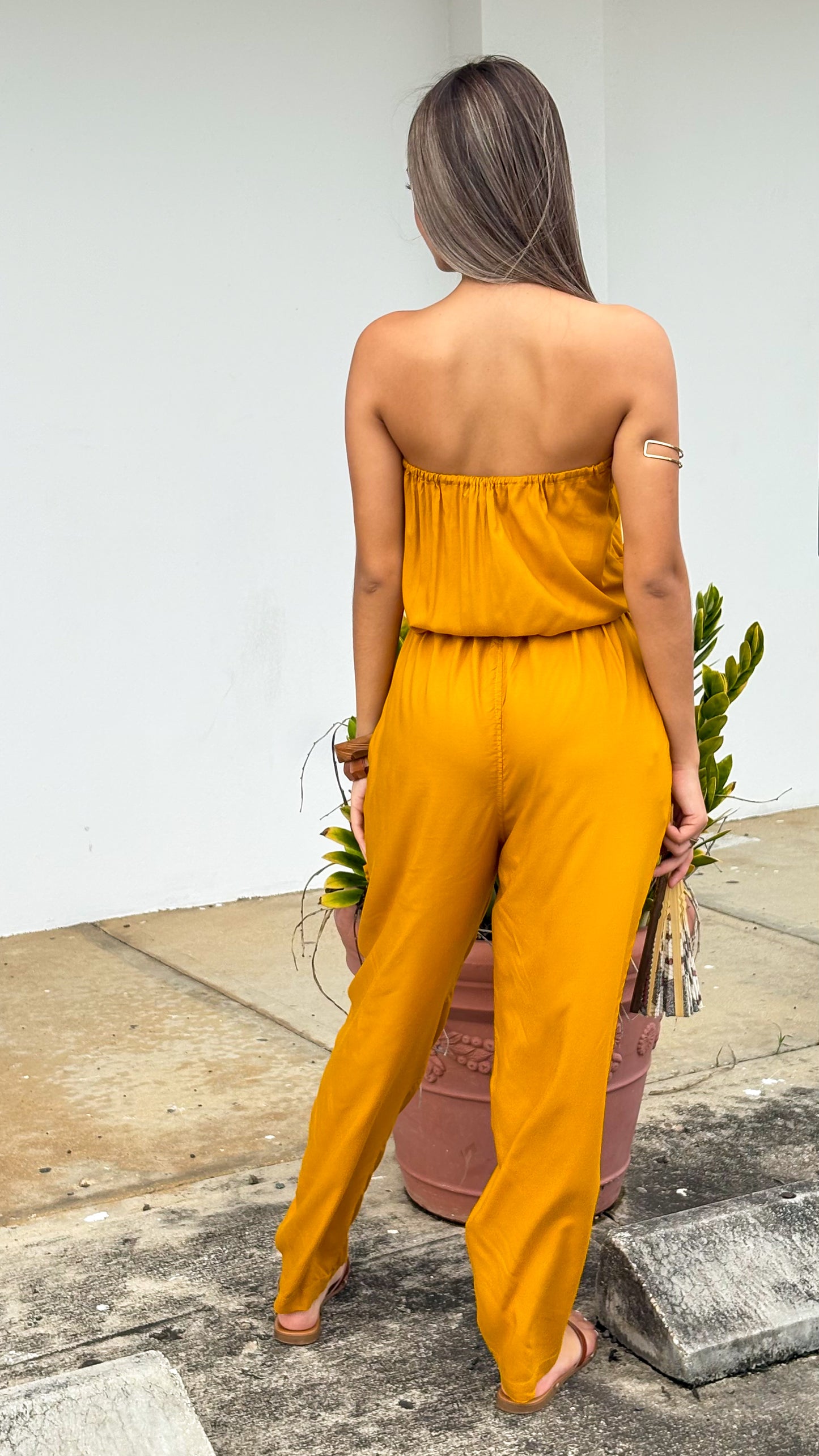 Joly Jumpsuit-Gold