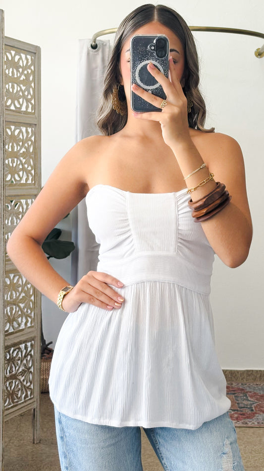 Indra Top-White