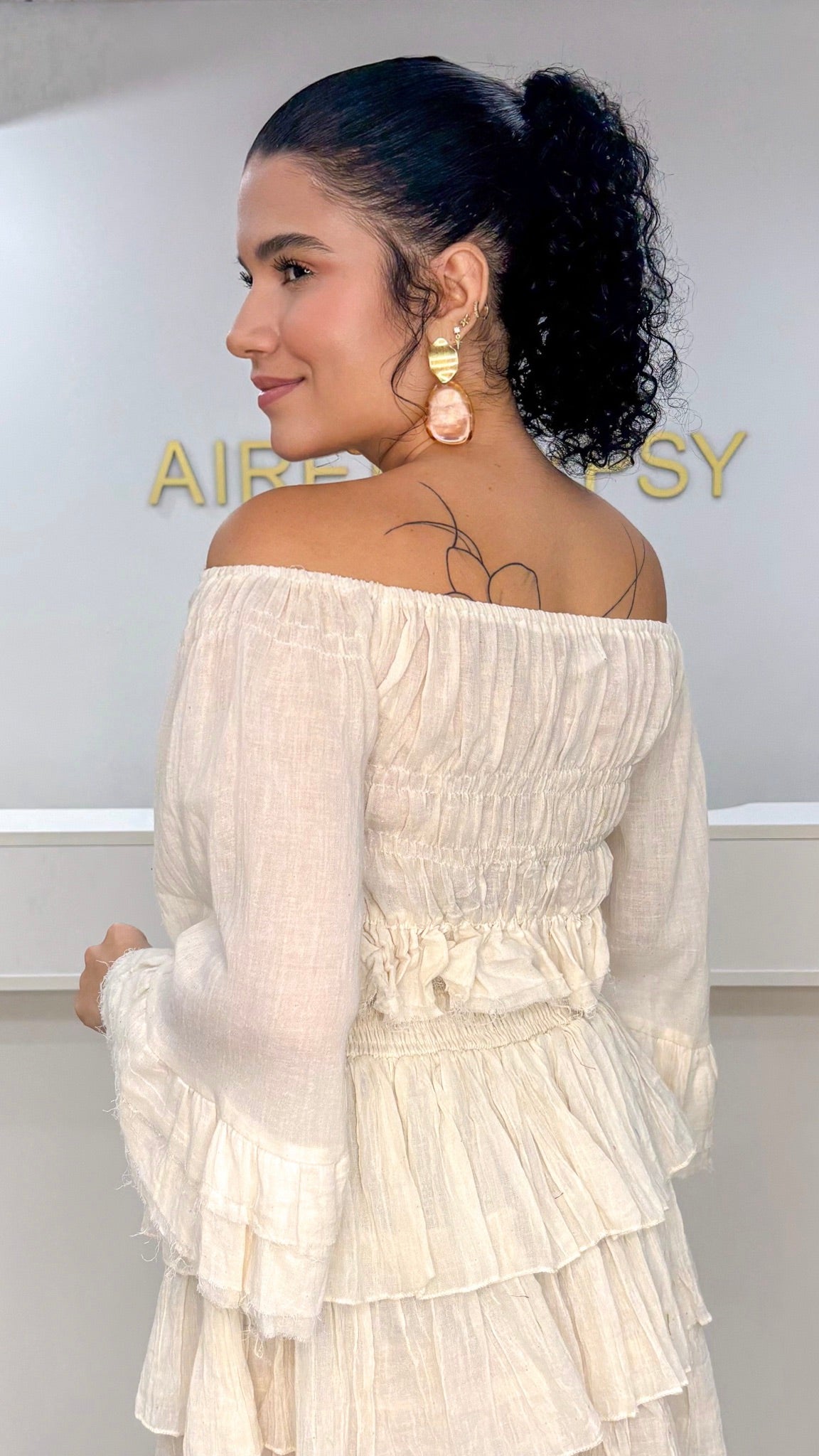 Caroline Top- Off White