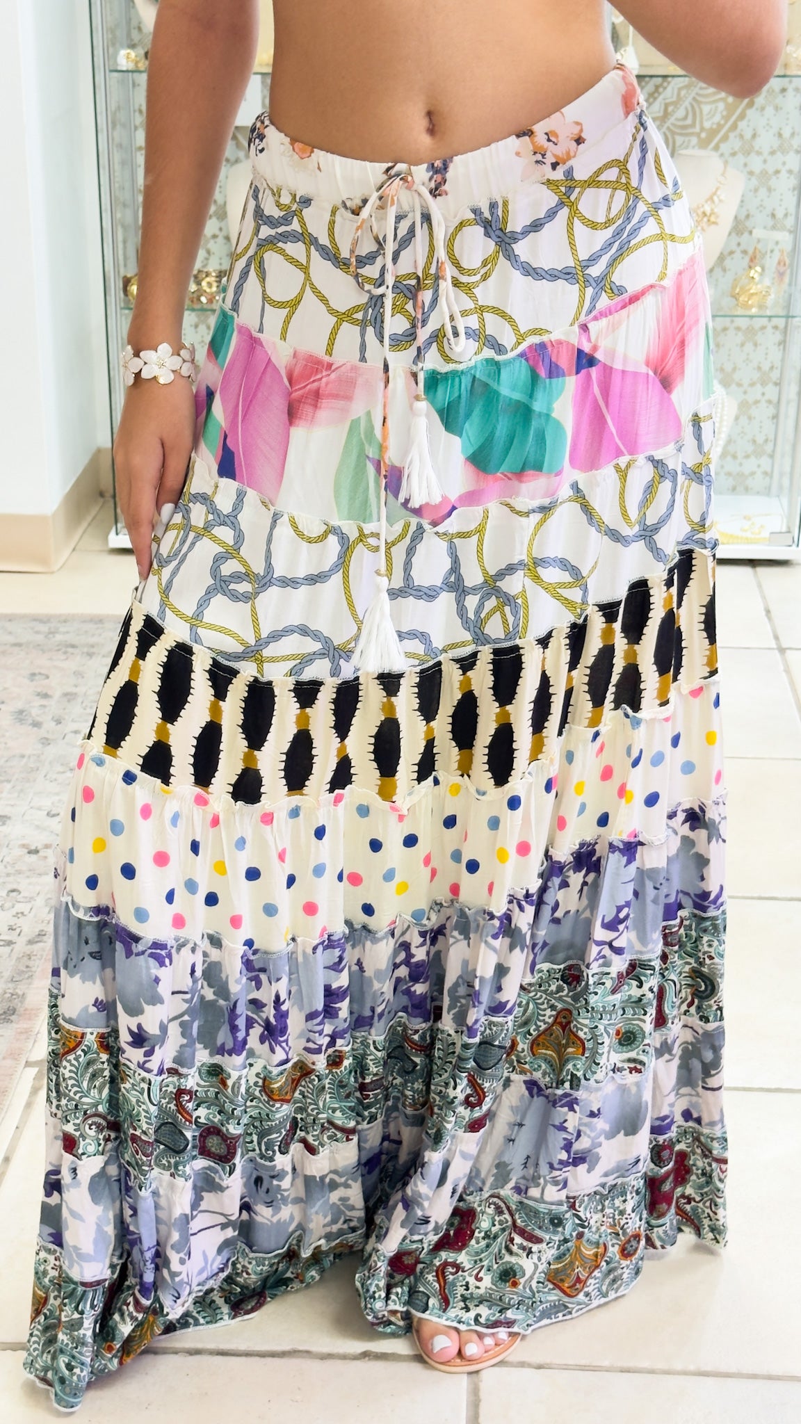 Hippie Patchwork Skirt