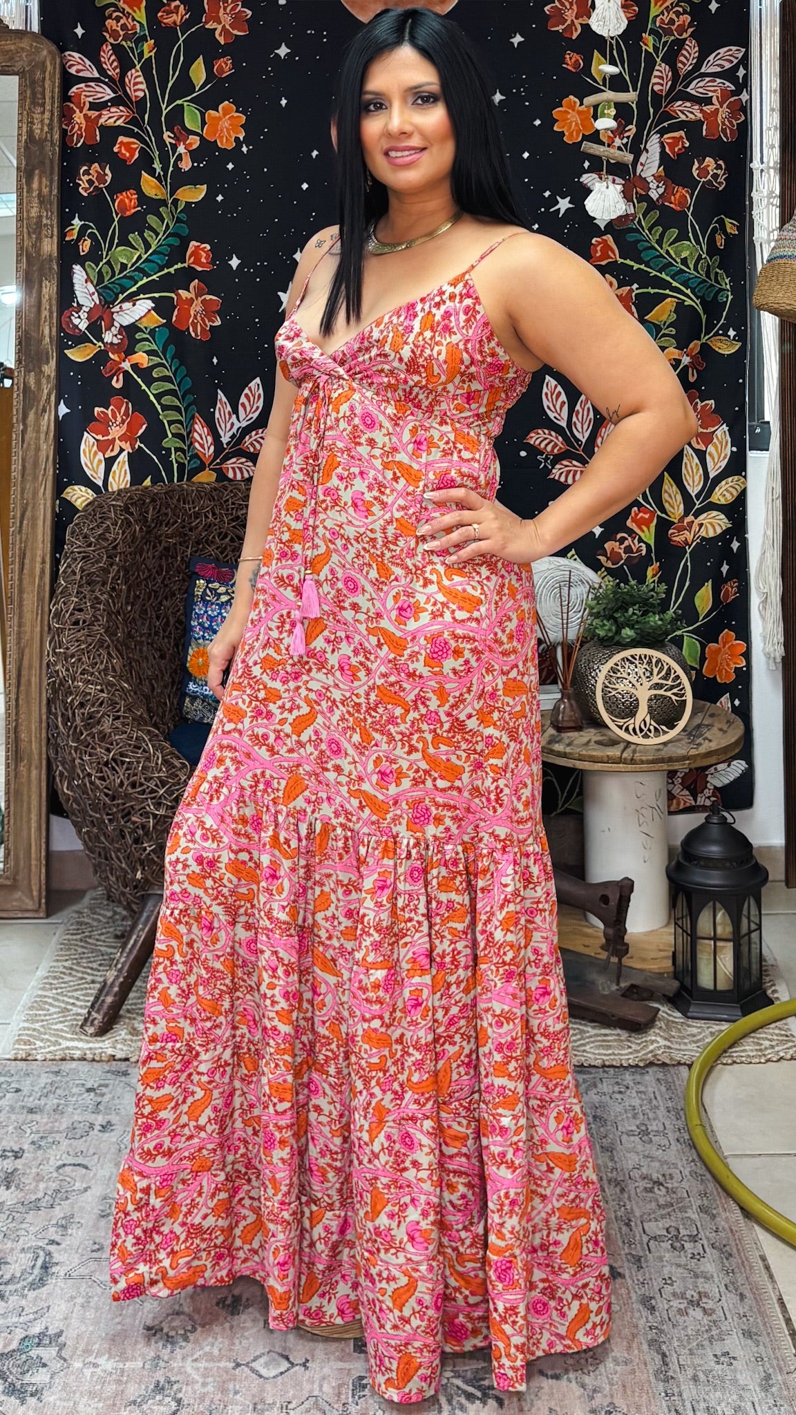 Kora Sateen Dress