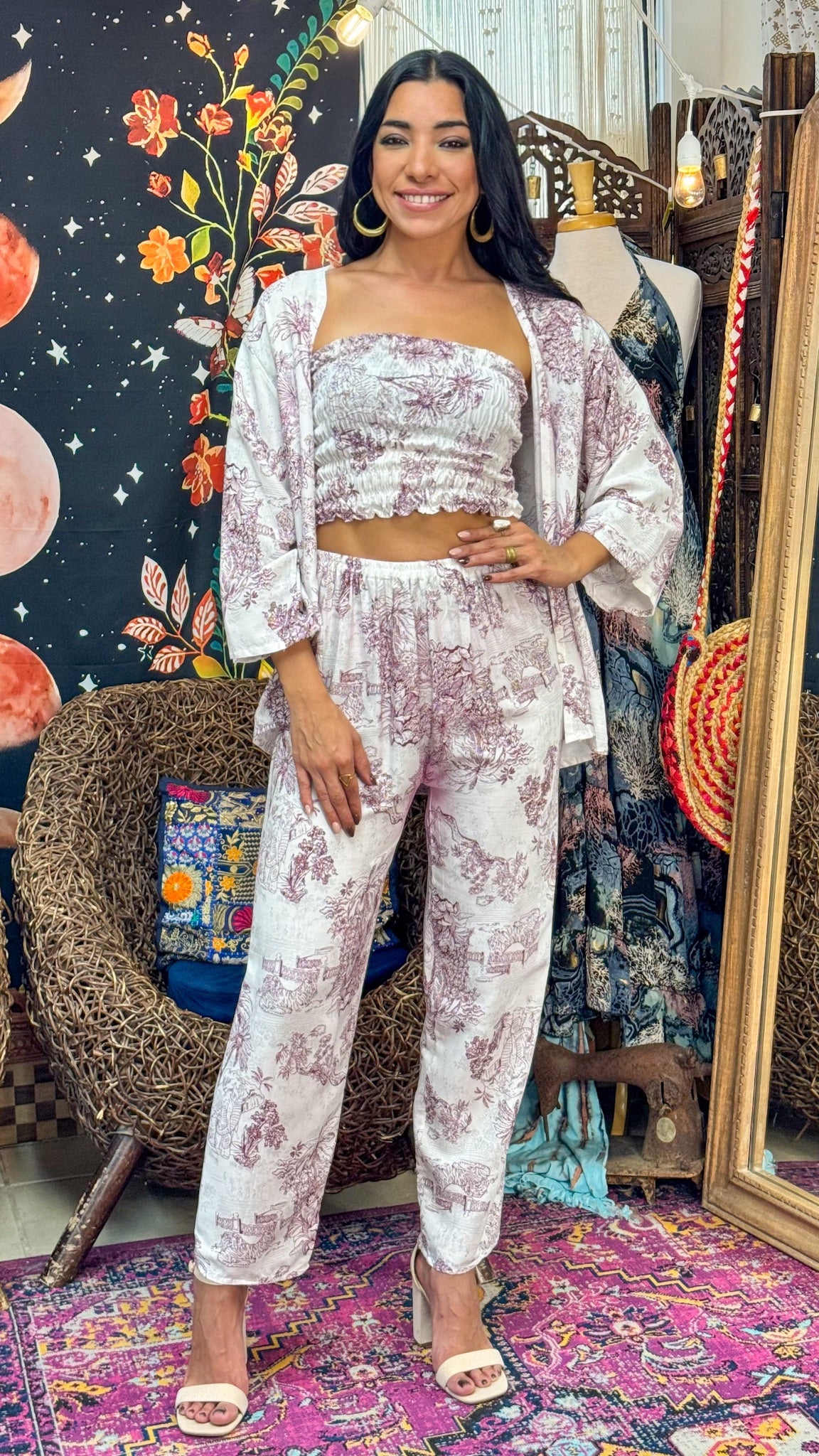 Aroah Top & Pant Set