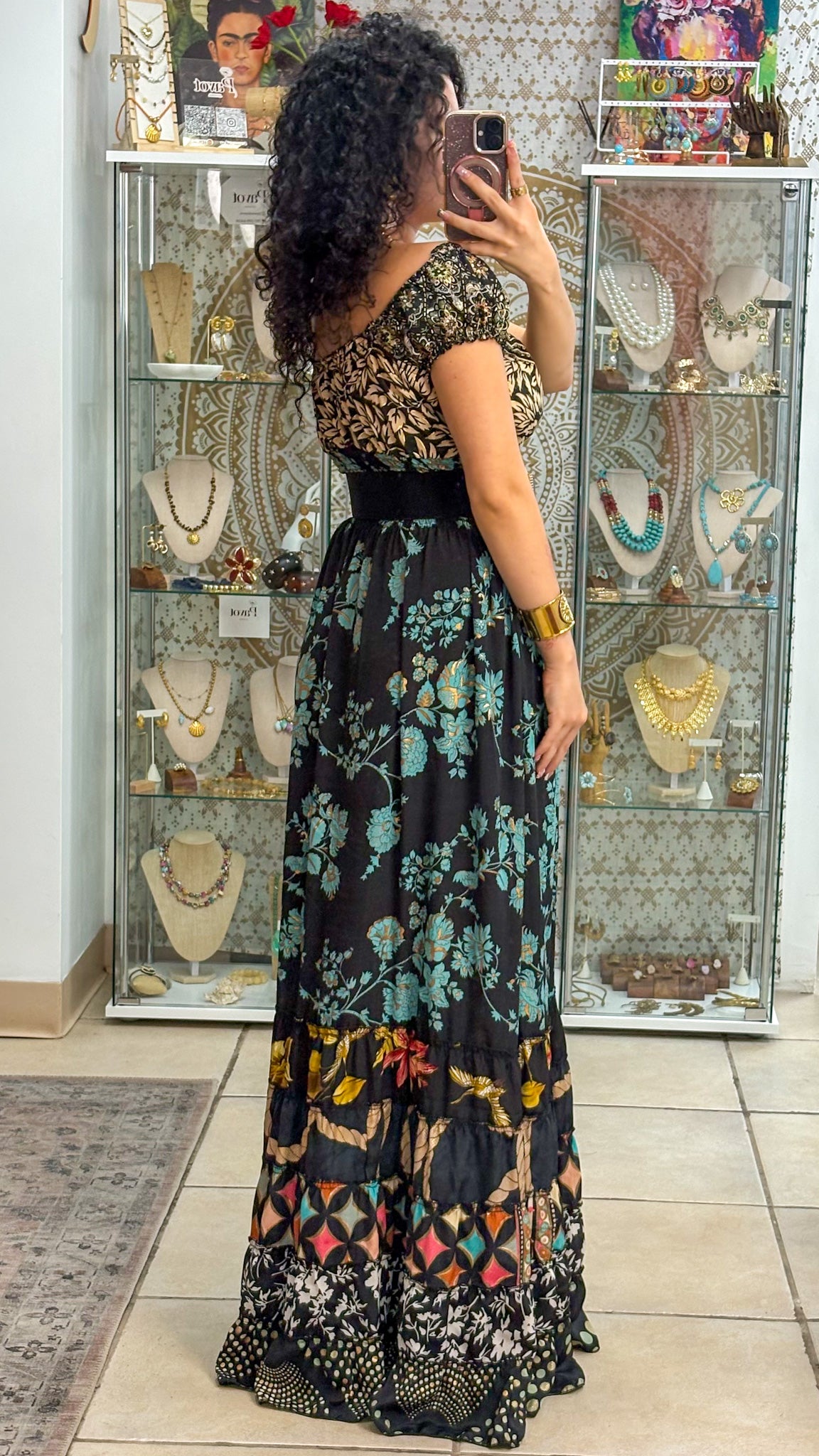 Peasant Patchwork Dress