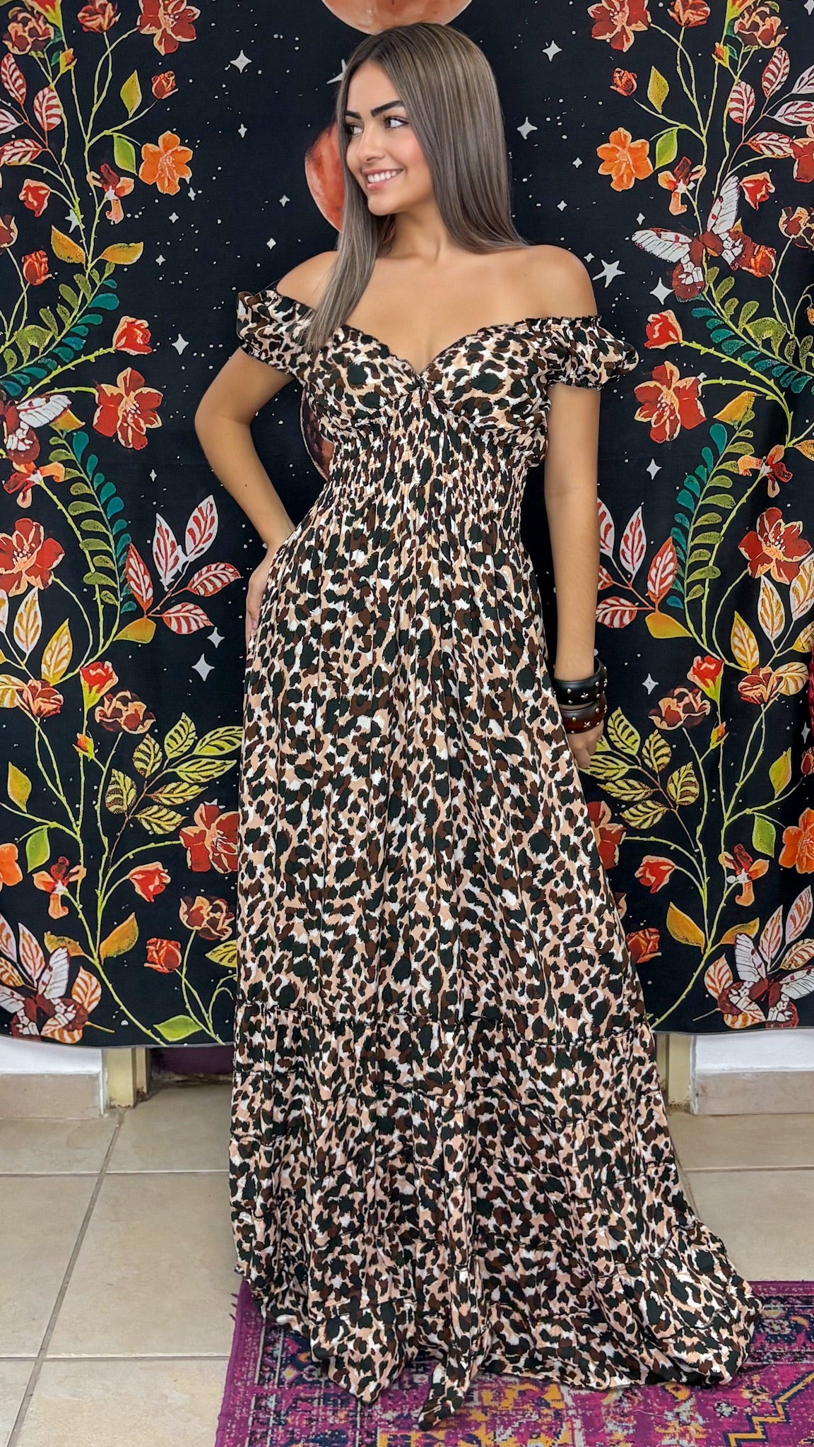 Peasant Maxi Dress