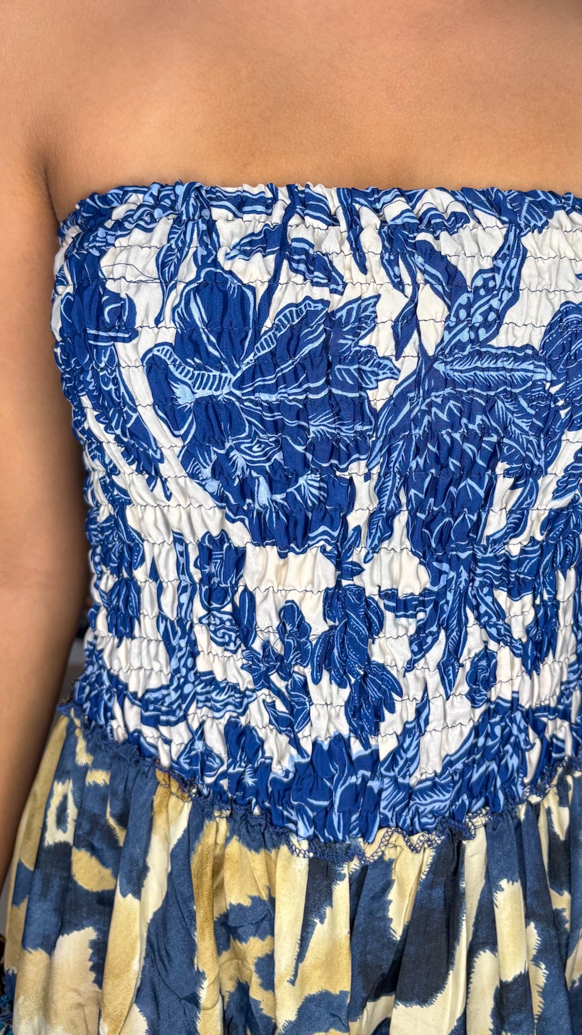 Akila Patchwork Dress