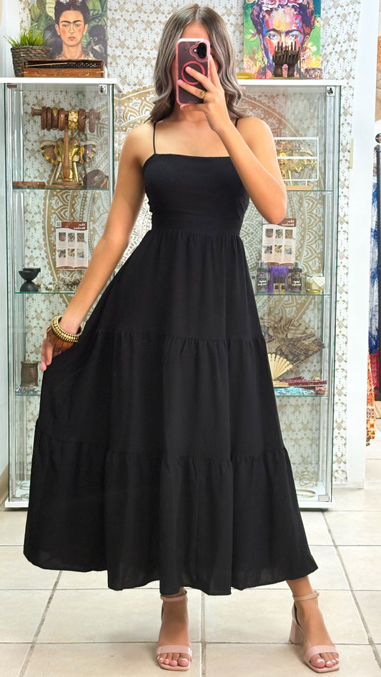 Kaori Dress-Black