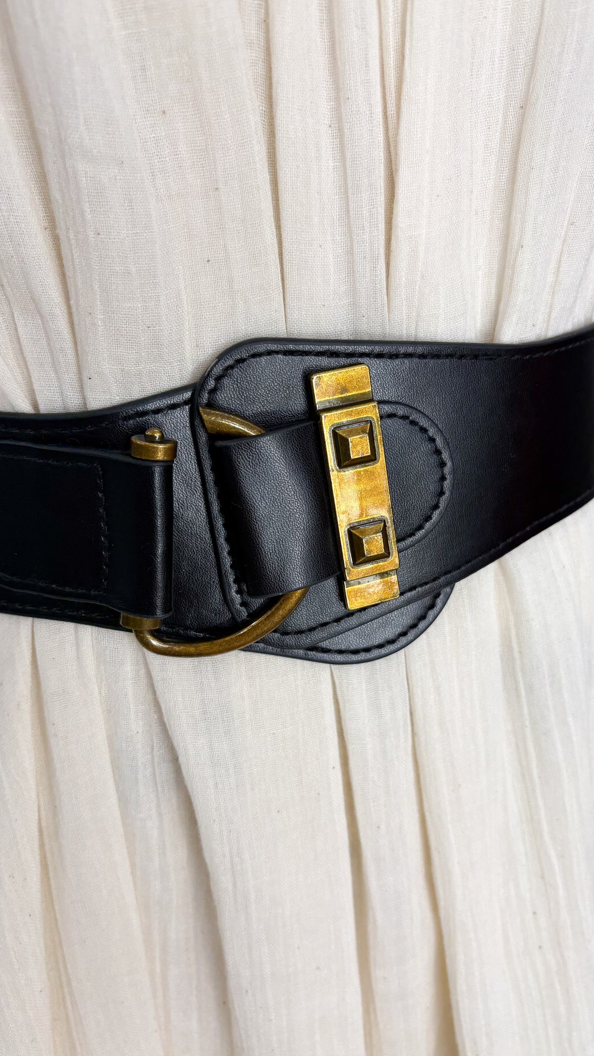 Tulum Vintage Hardware Elastic Belt