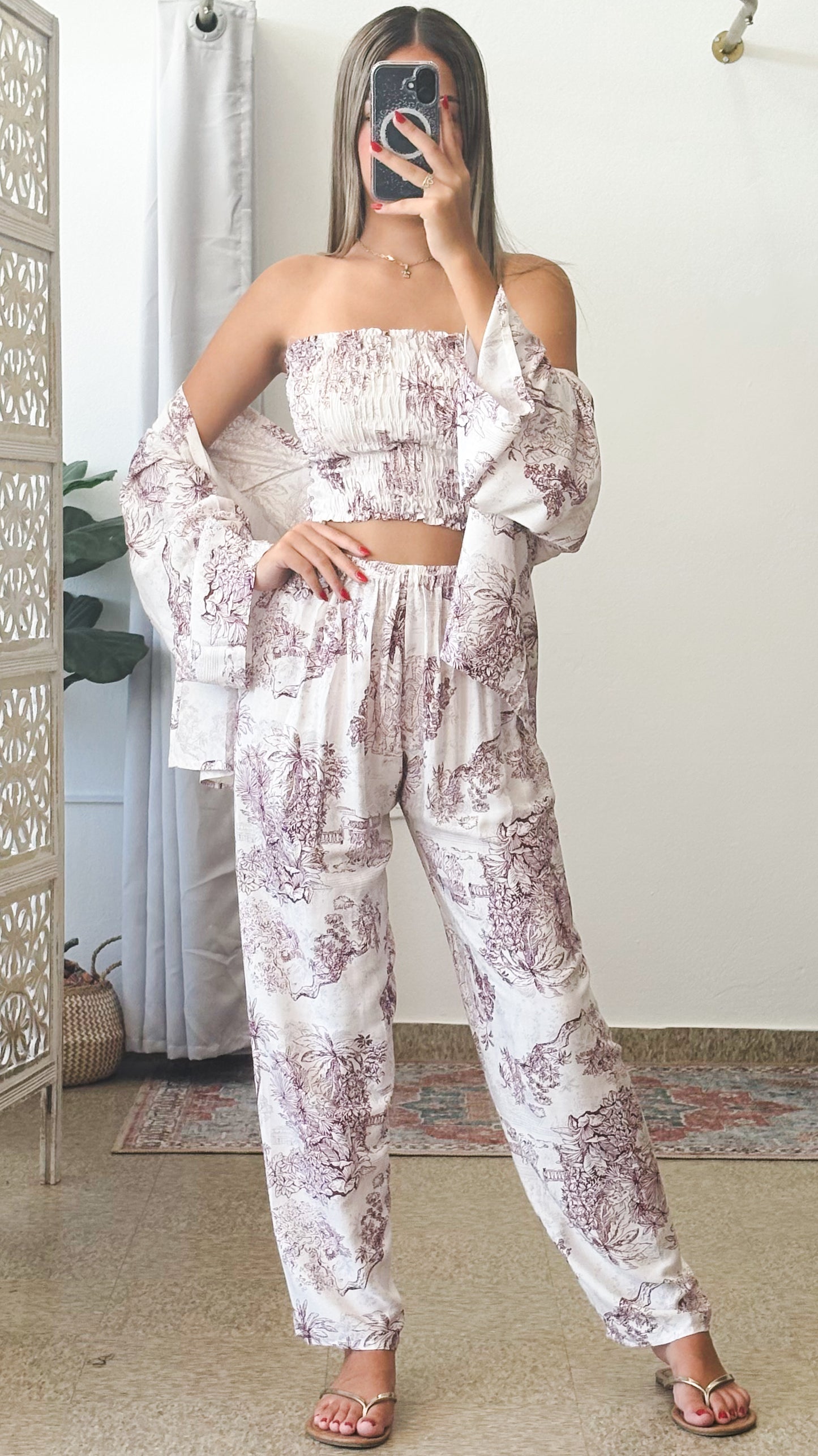 Aroah Top & Pant Set