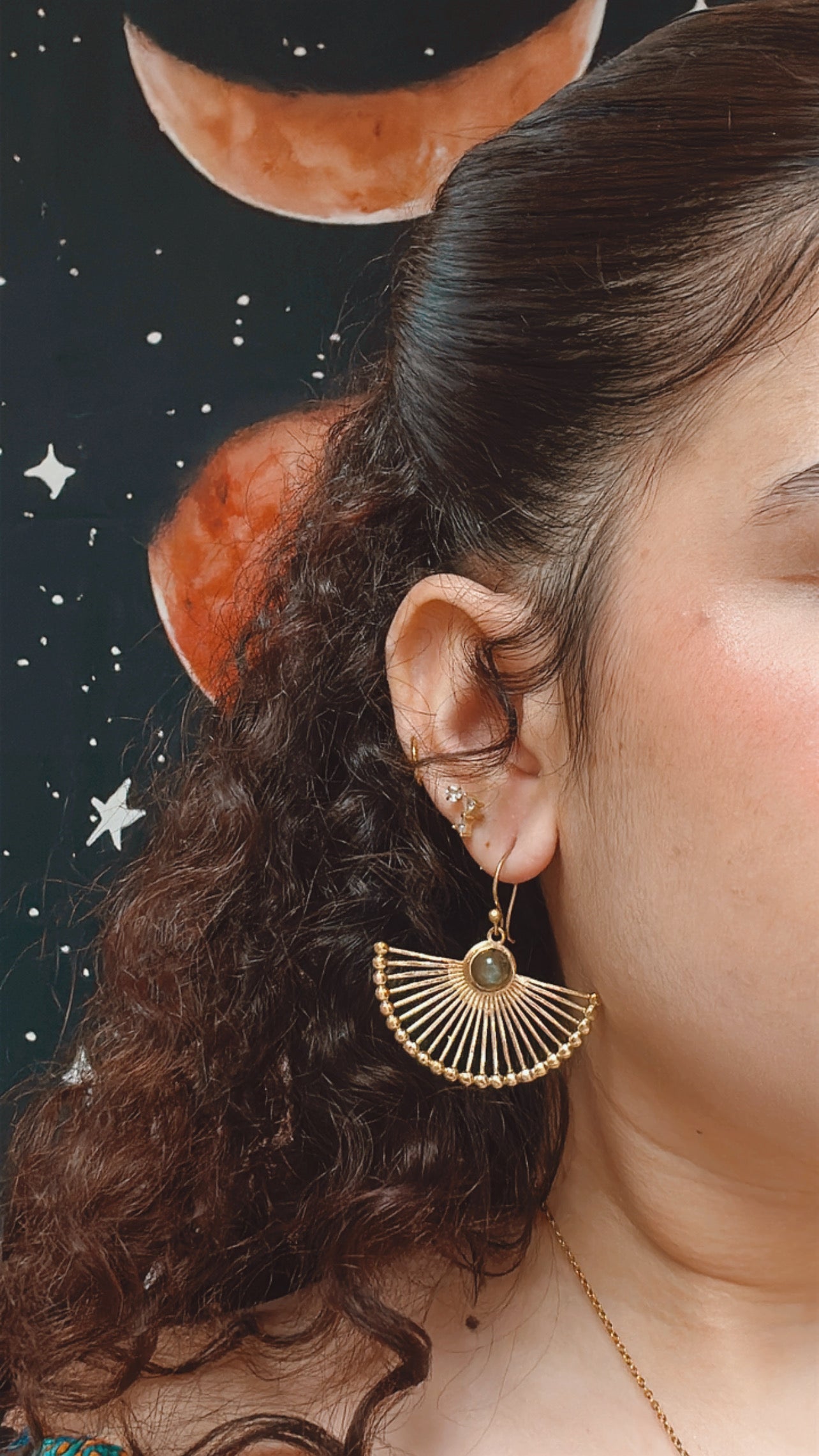 Brass Earrings