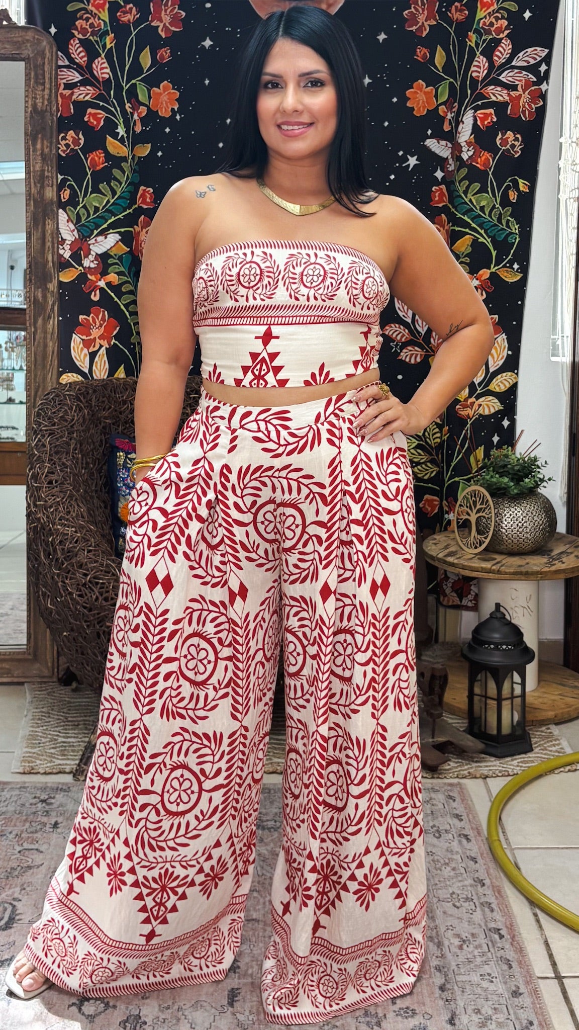 Tahira Set-Red