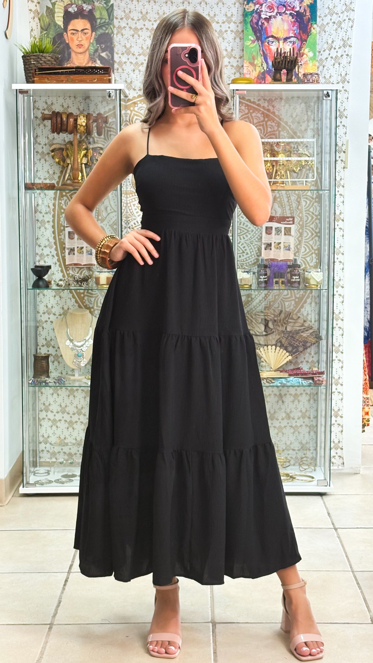 Kaori Dress-Black