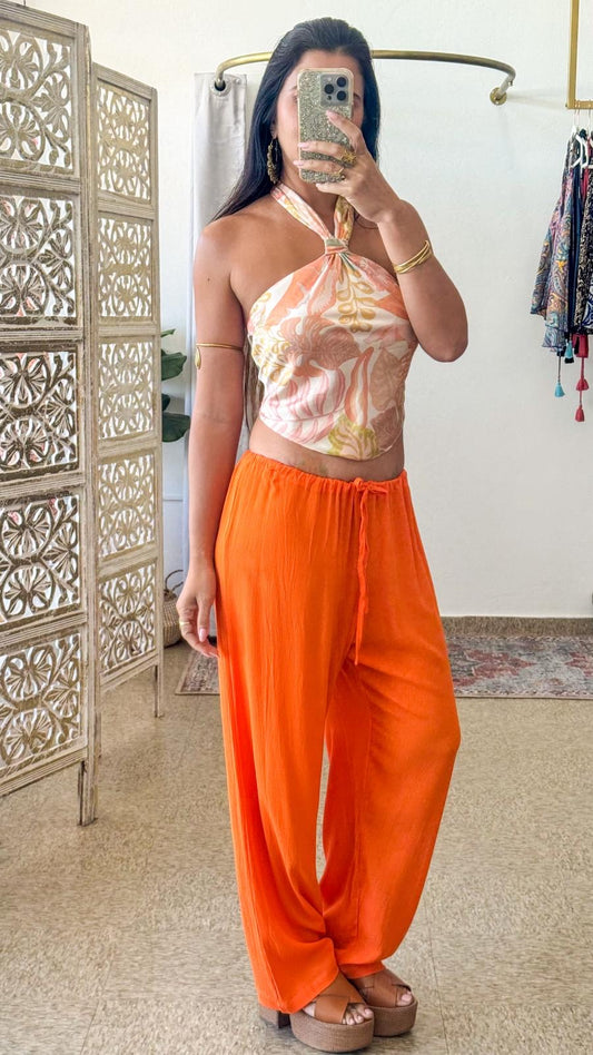 Mora Pant-Orange