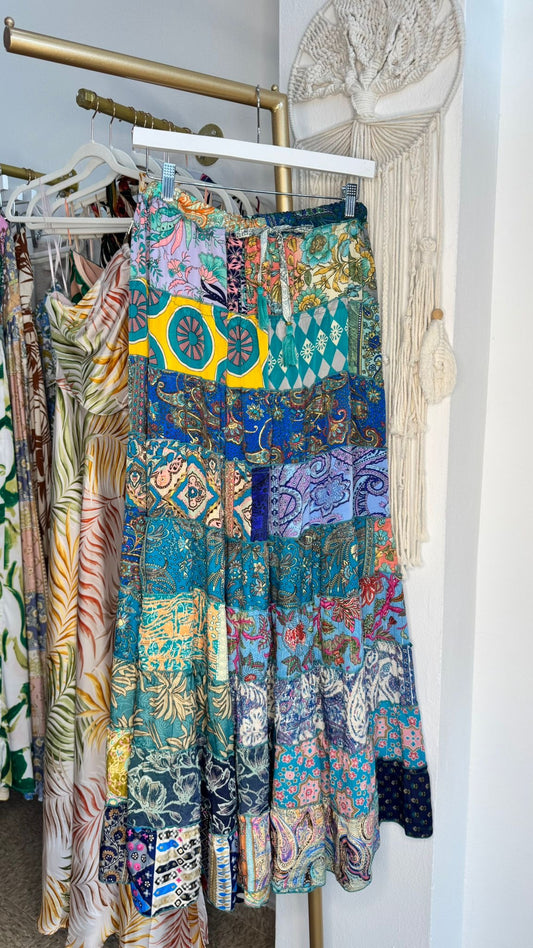 Patchwork Hippie Skirt