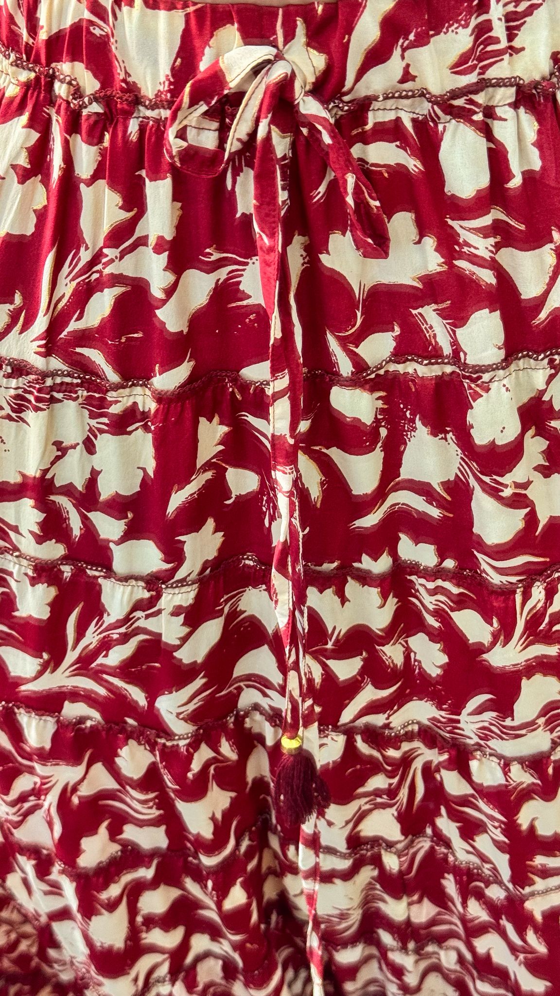 Hippie Skirt-Red