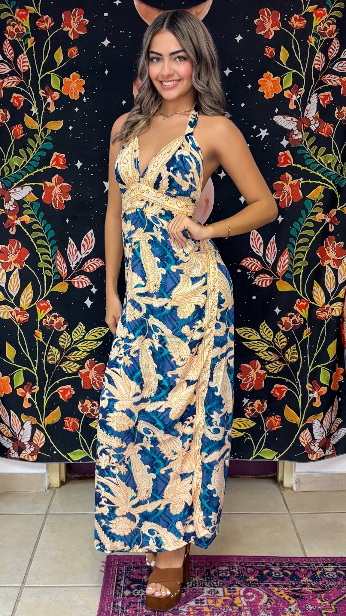 Celestia Maxi Dress