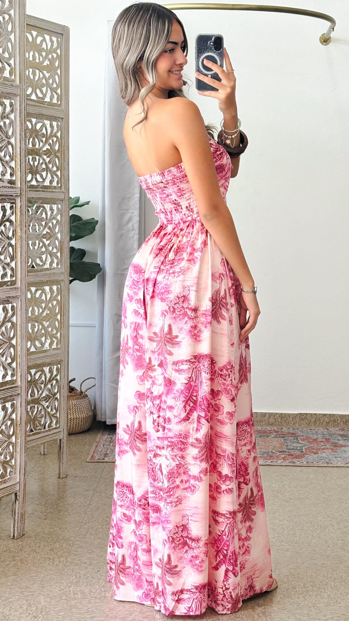 Francia Jumpsuit-Pink