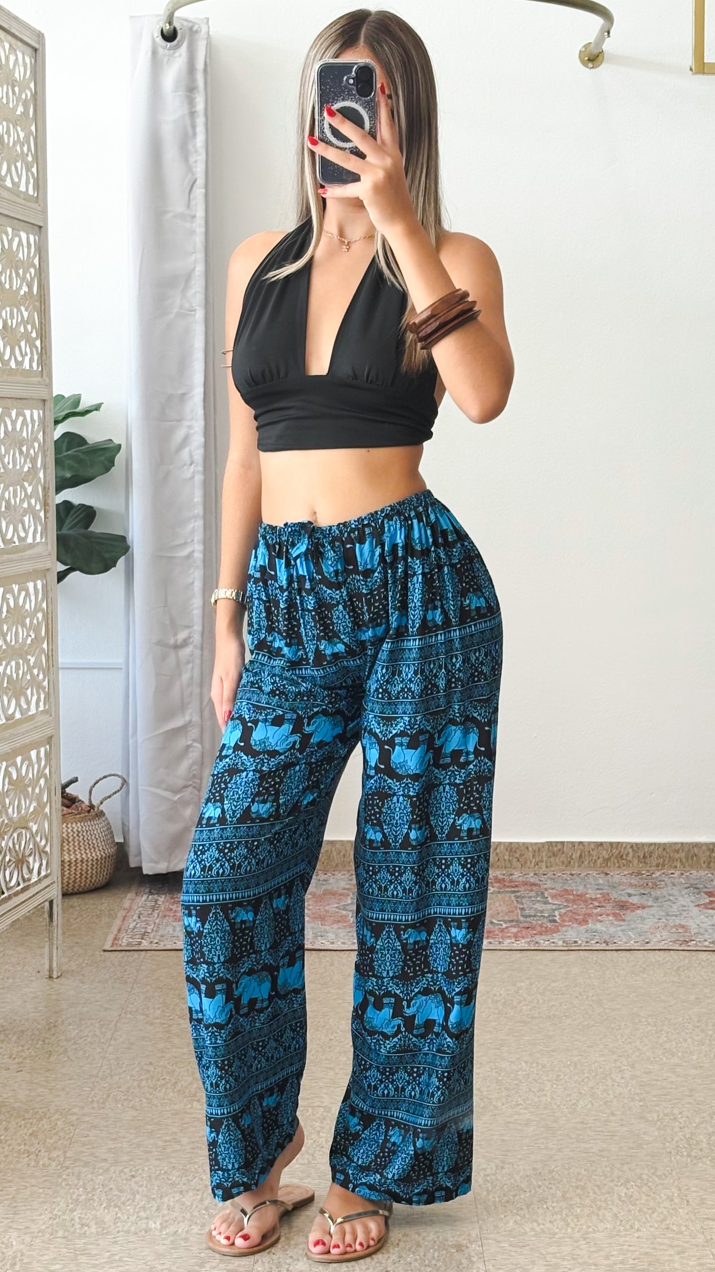 Eleanora Pant-Blue