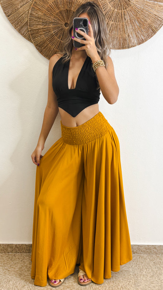 Tamaya Pant-Mustard