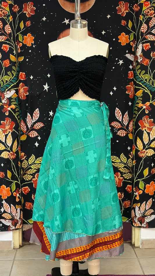 Damage Sahara Wrap-Around Skirt