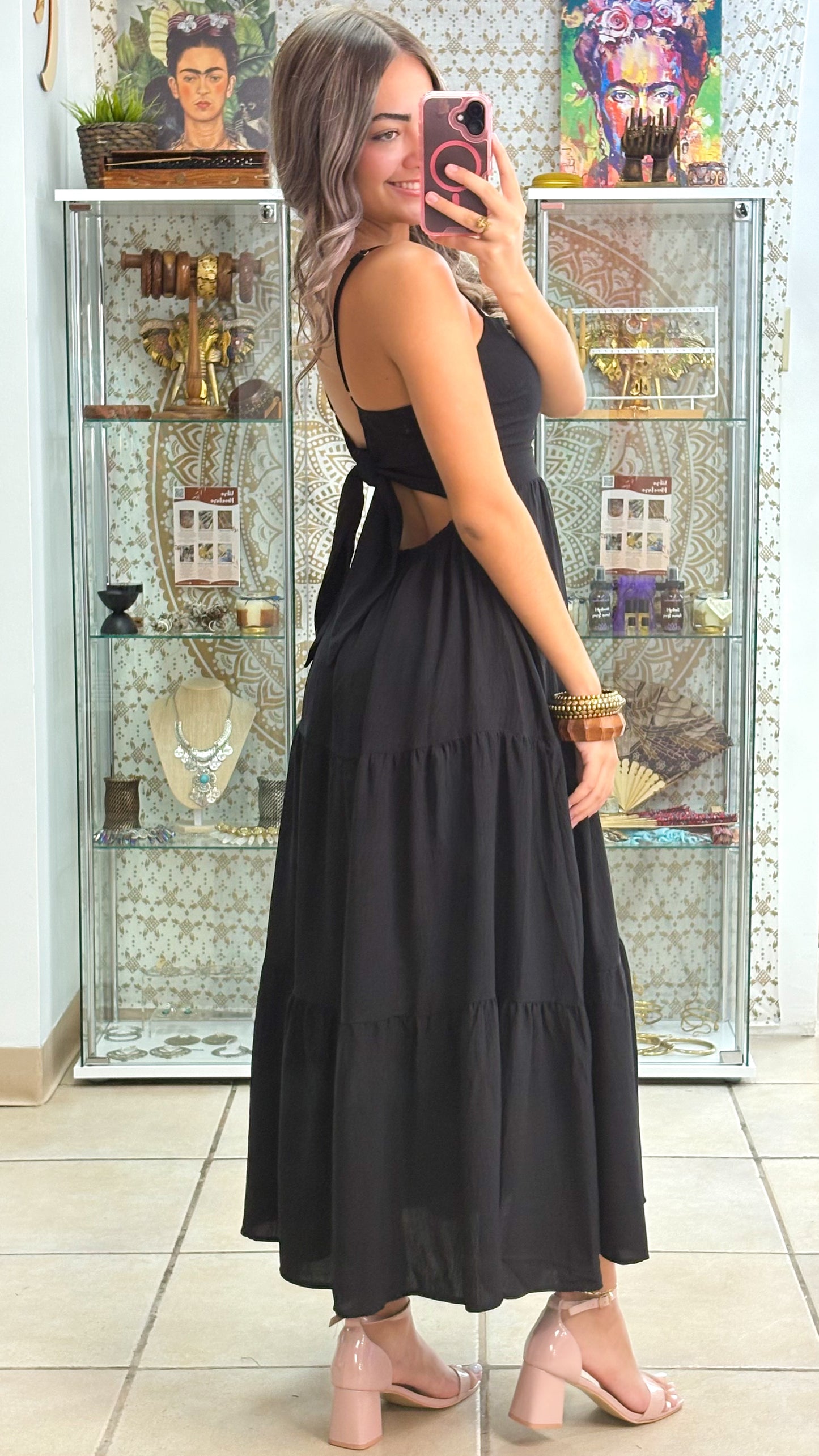 Kaori Dress-Black