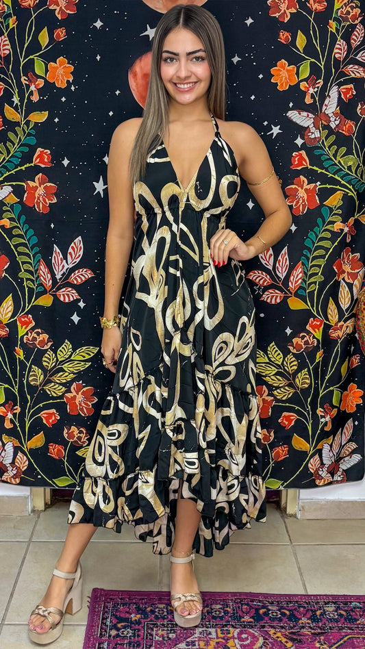 Bohemian High-Low Dress