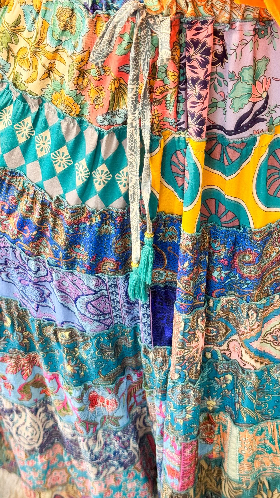 Patchwork Hippie Skirt