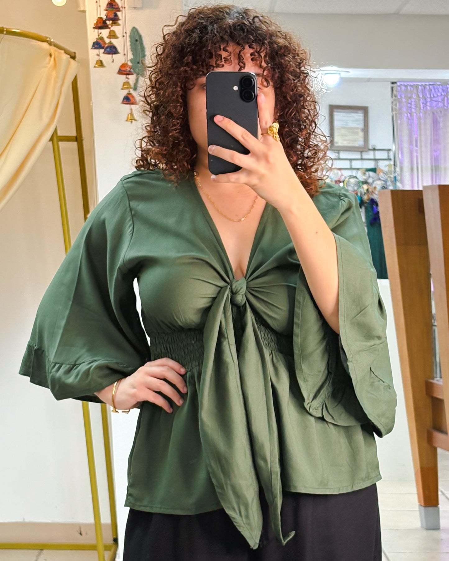 Nomad Top-Olive