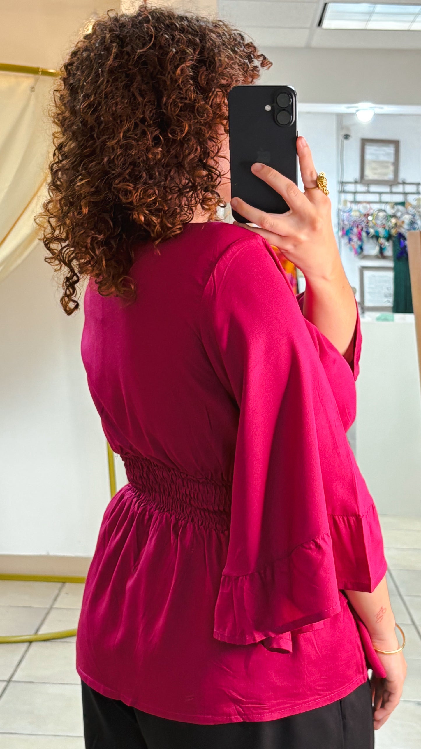 Nomad Top-Magenta