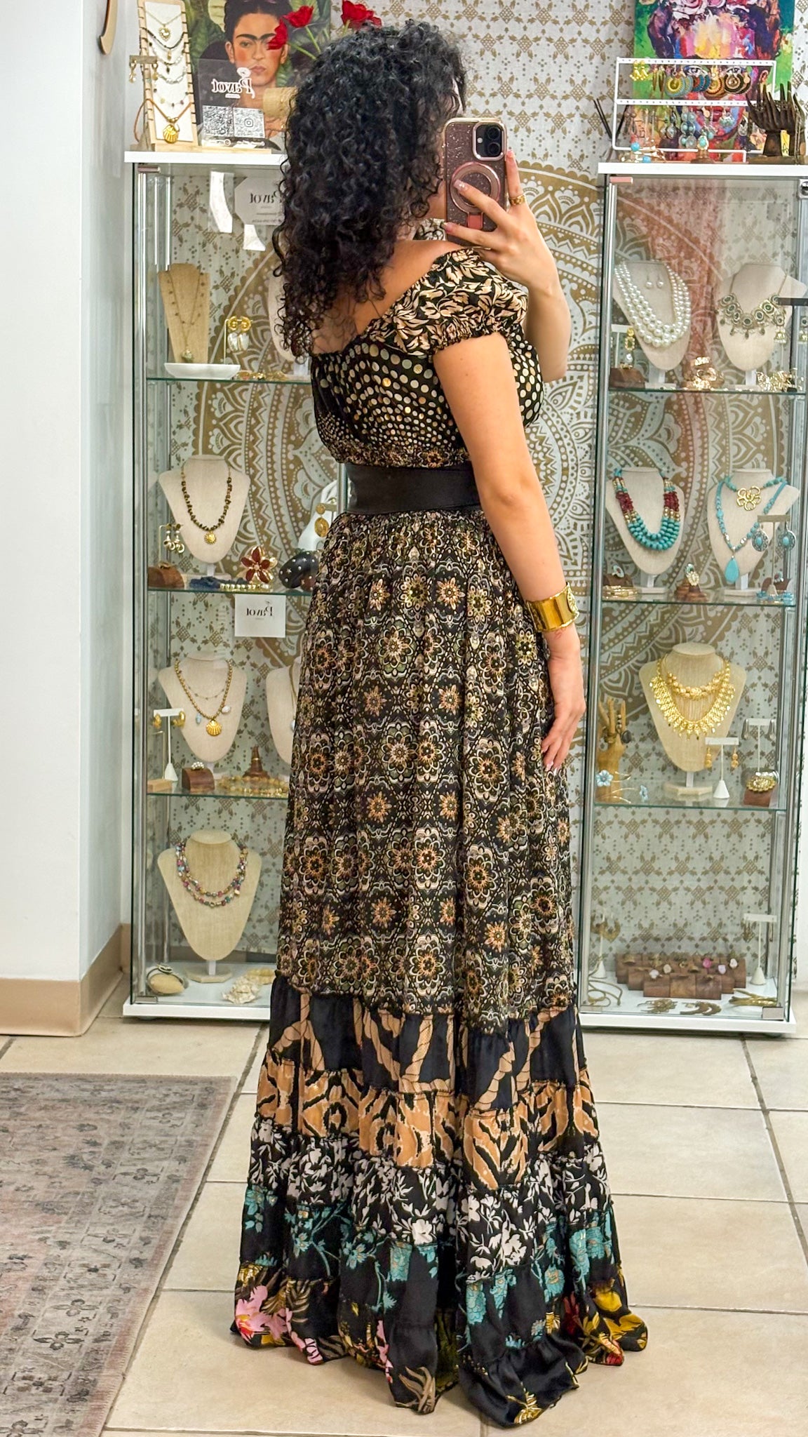 Peasant Patchwork Dress