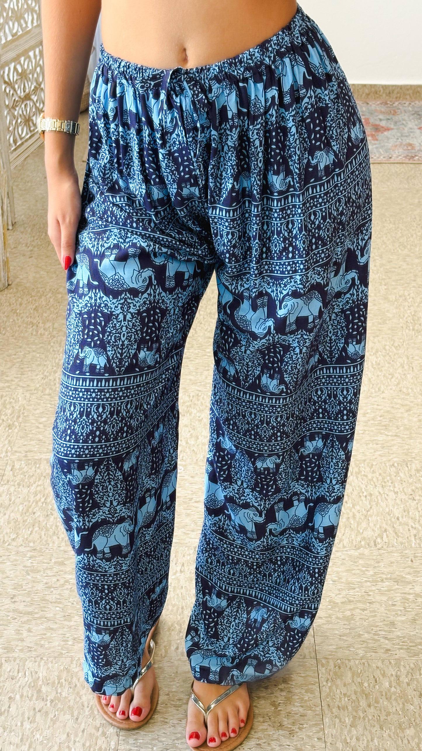 Eleanora Pant-Blue