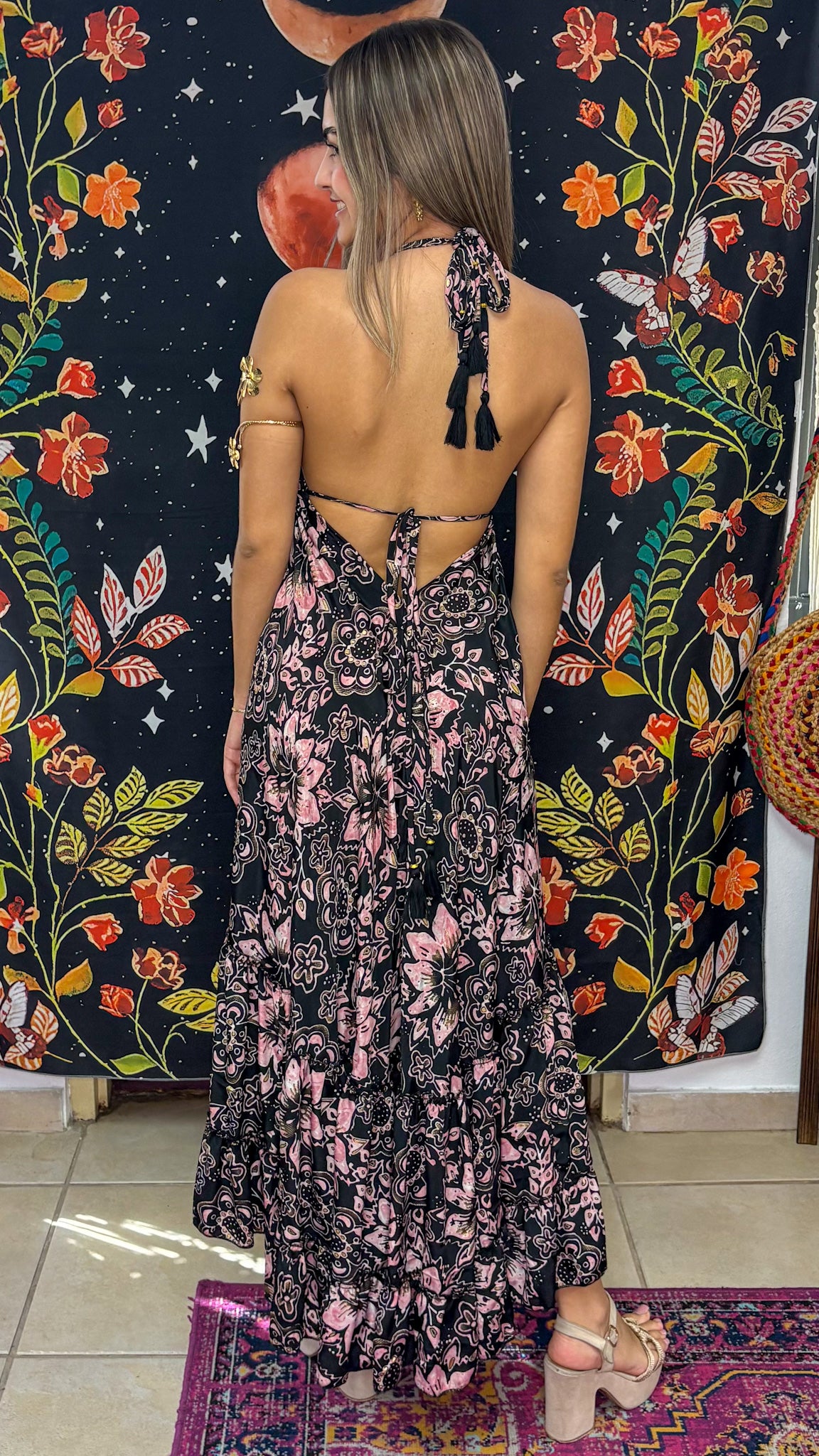 Bohemian High-Low Dress