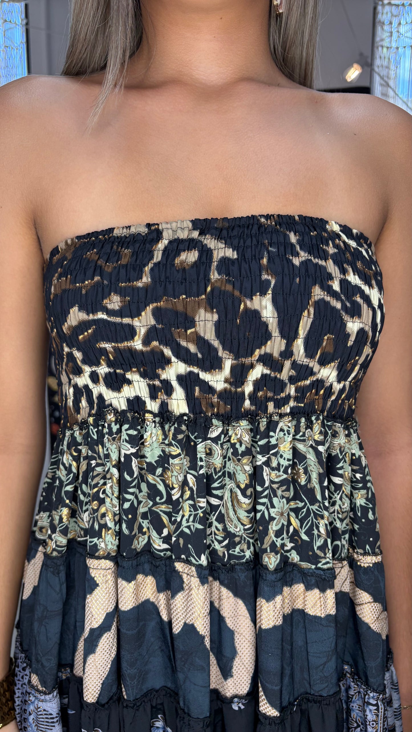Zoe Patchwork Dress/Skirt